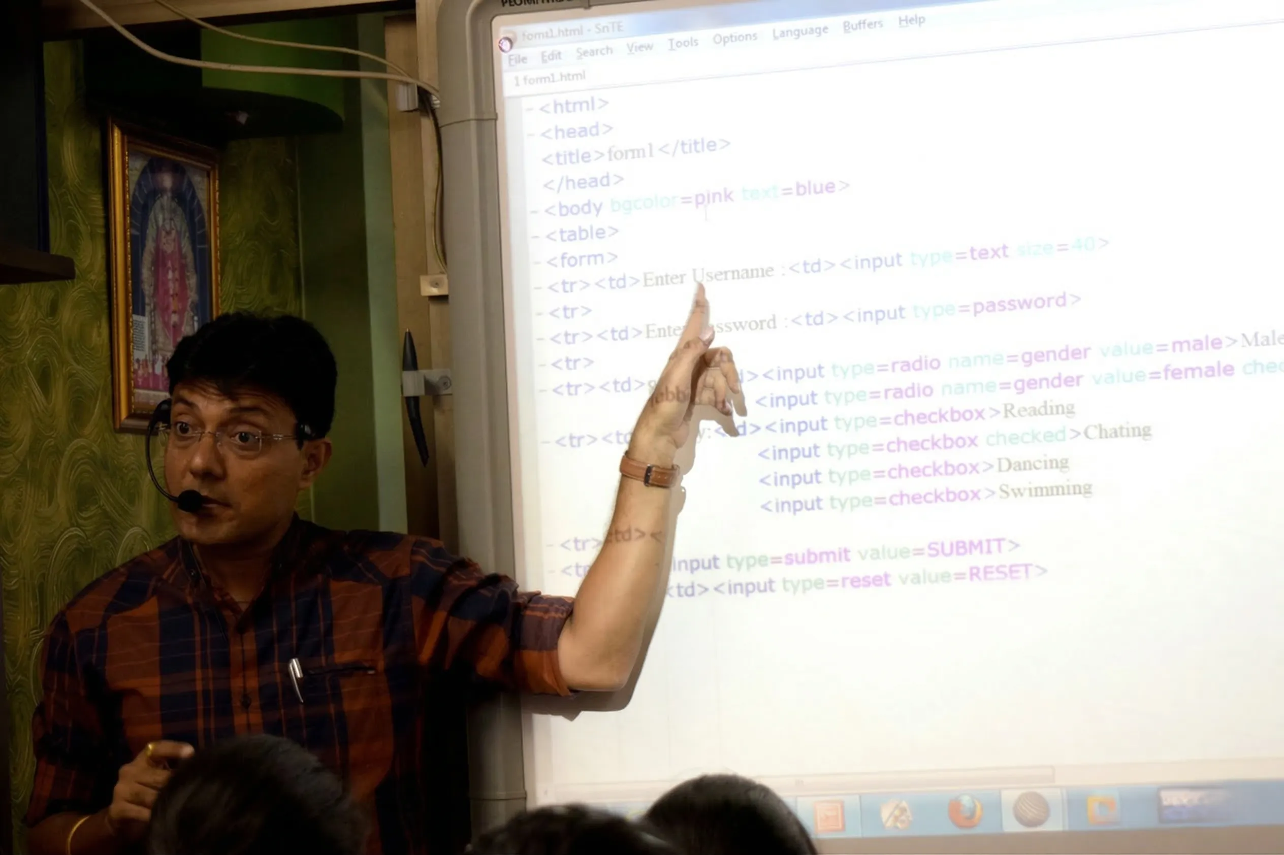 Divyakant Sir, founder of ECWDS computer classes in Citylight, Surat, Gujarat