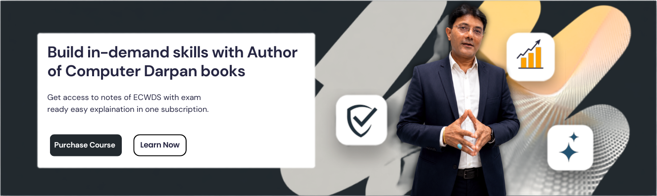 Build in-demand skills with the author of Computer Darpan books — ECWDS online courses